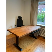 Eiche, Tischplatte, Küchentresen, Schreibtisch, 180x90x4,5 cm, gerade Kanten, geölt Eiche, Tischplatte, Küchentresen, Schreibtisch, 180x90x4,5 cm, gerade Kanten, geölt